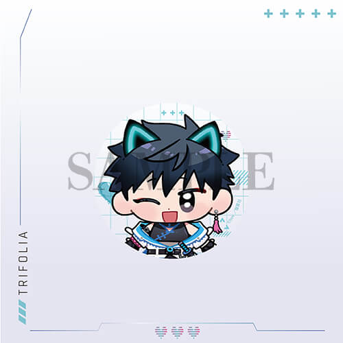缶バッジ 小山佑 猫耳SDver